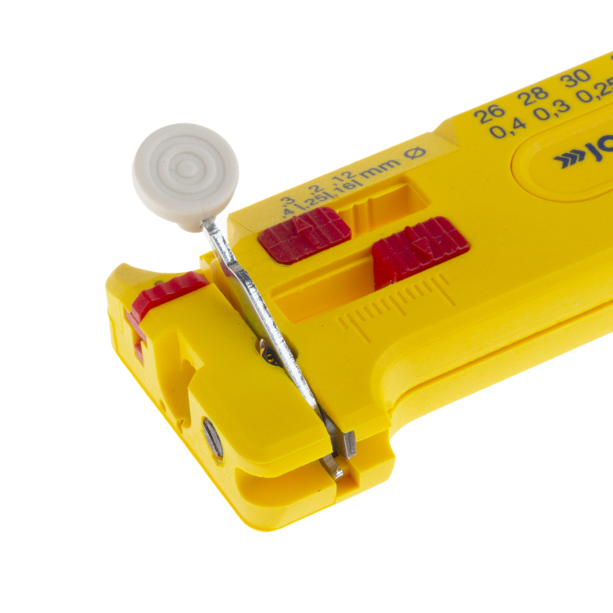 40024 Jokari PWS-PLUS Series Ethernet Insulated Wire Stripper, 0.12 to 0.4 mm, 0.4 mm Overall