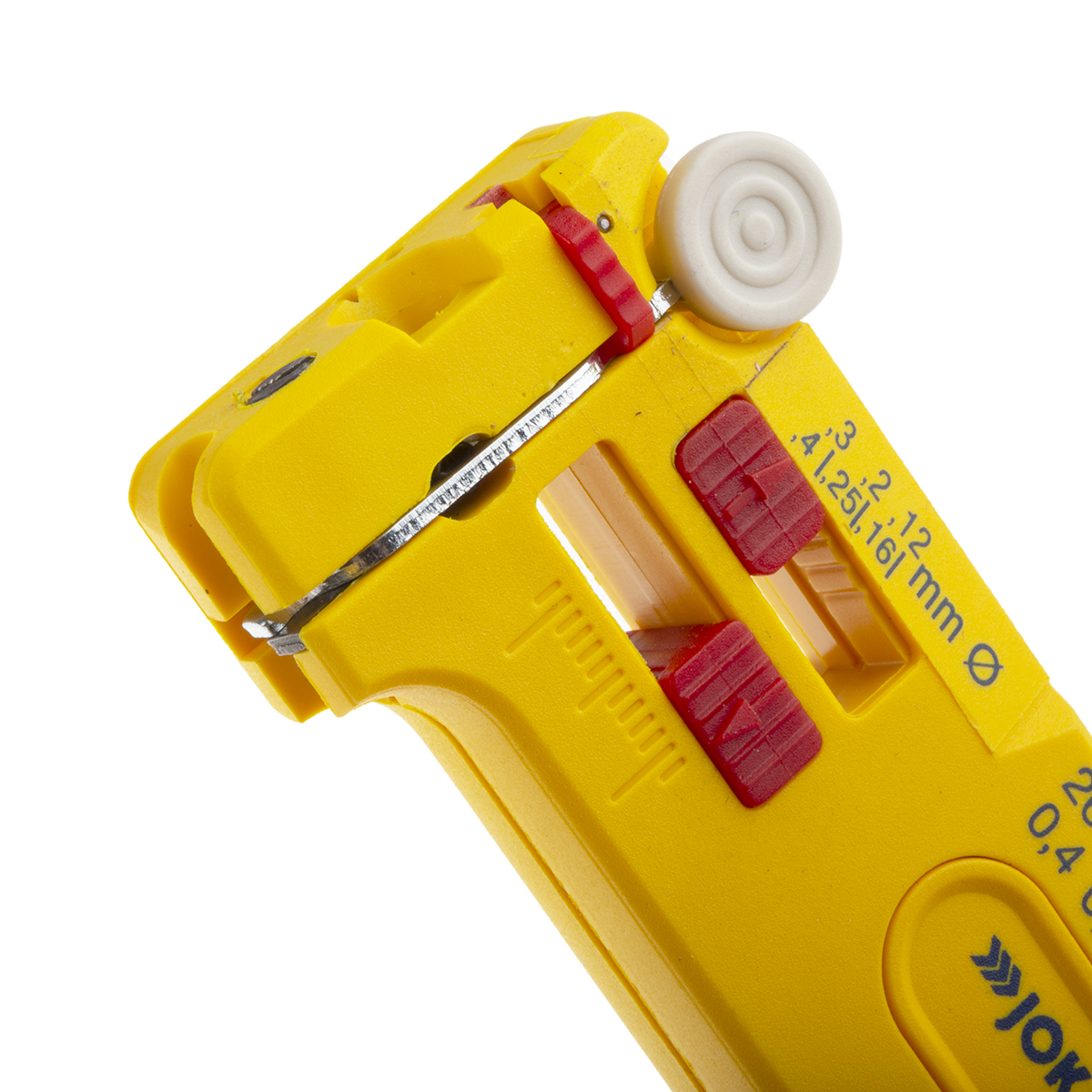 40024 Jokari PWS-PLUS Series Ethernet Insulated Wire Stripper, 0.12 to 0.4 mm, 0.4 mm Overall