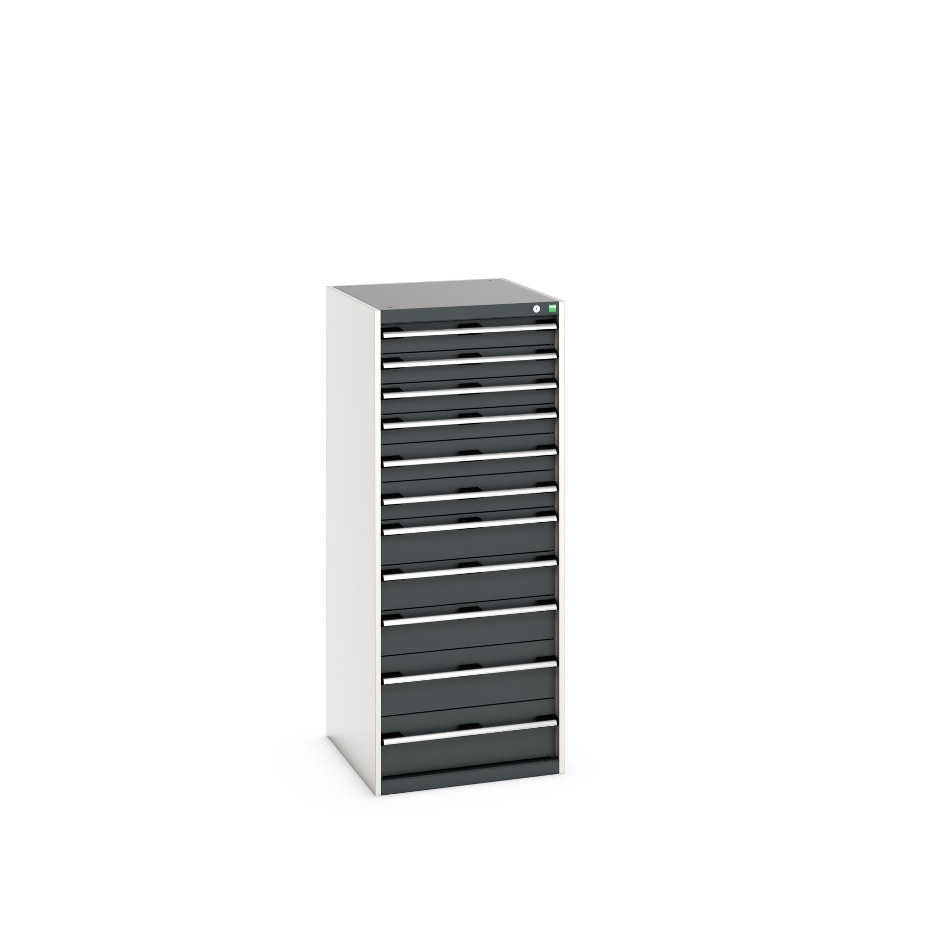 Bott Cabinet 11, Steel, 1600 mm x 750mm x 650 mm, Grey