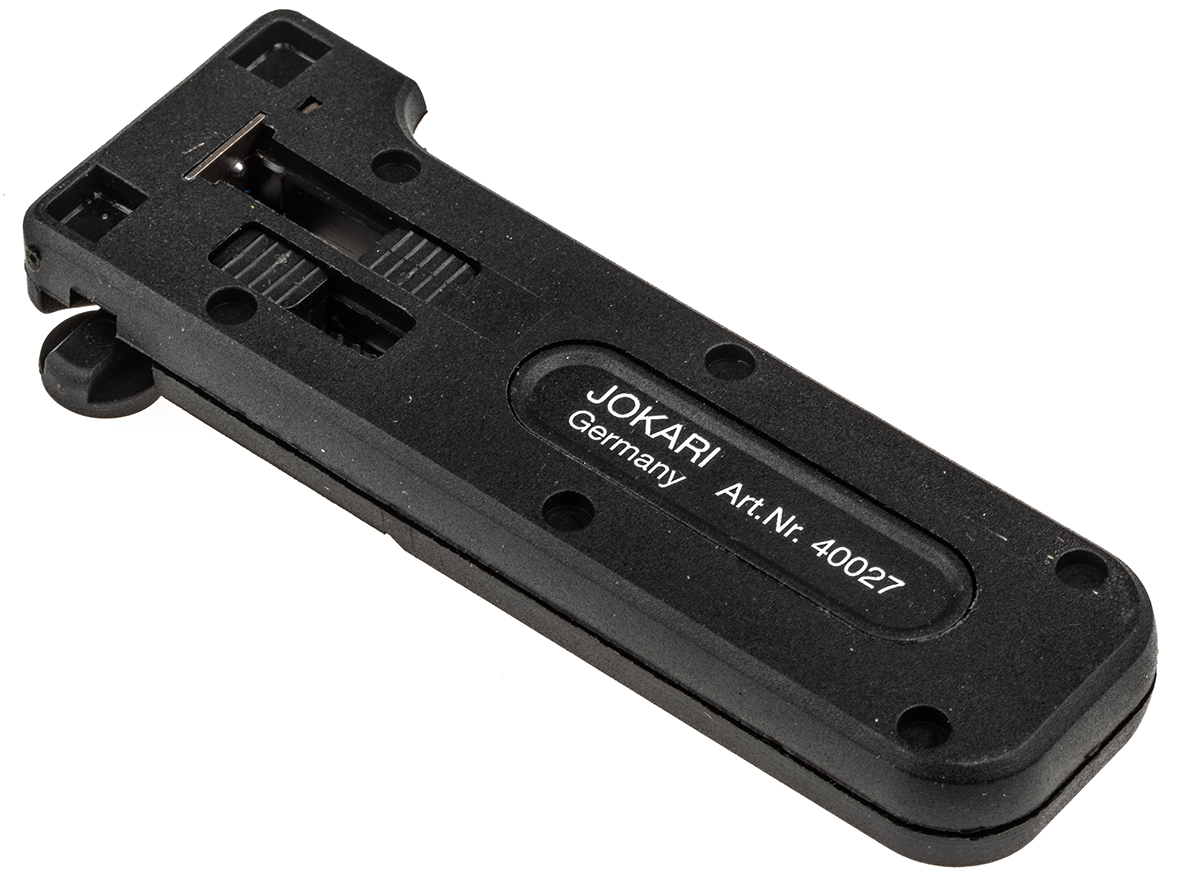Jokari ESD-PLUS Series Ethernet Insulated Wire Stripper, 0.12 to 0.4 mm, 0.4 mm Overall