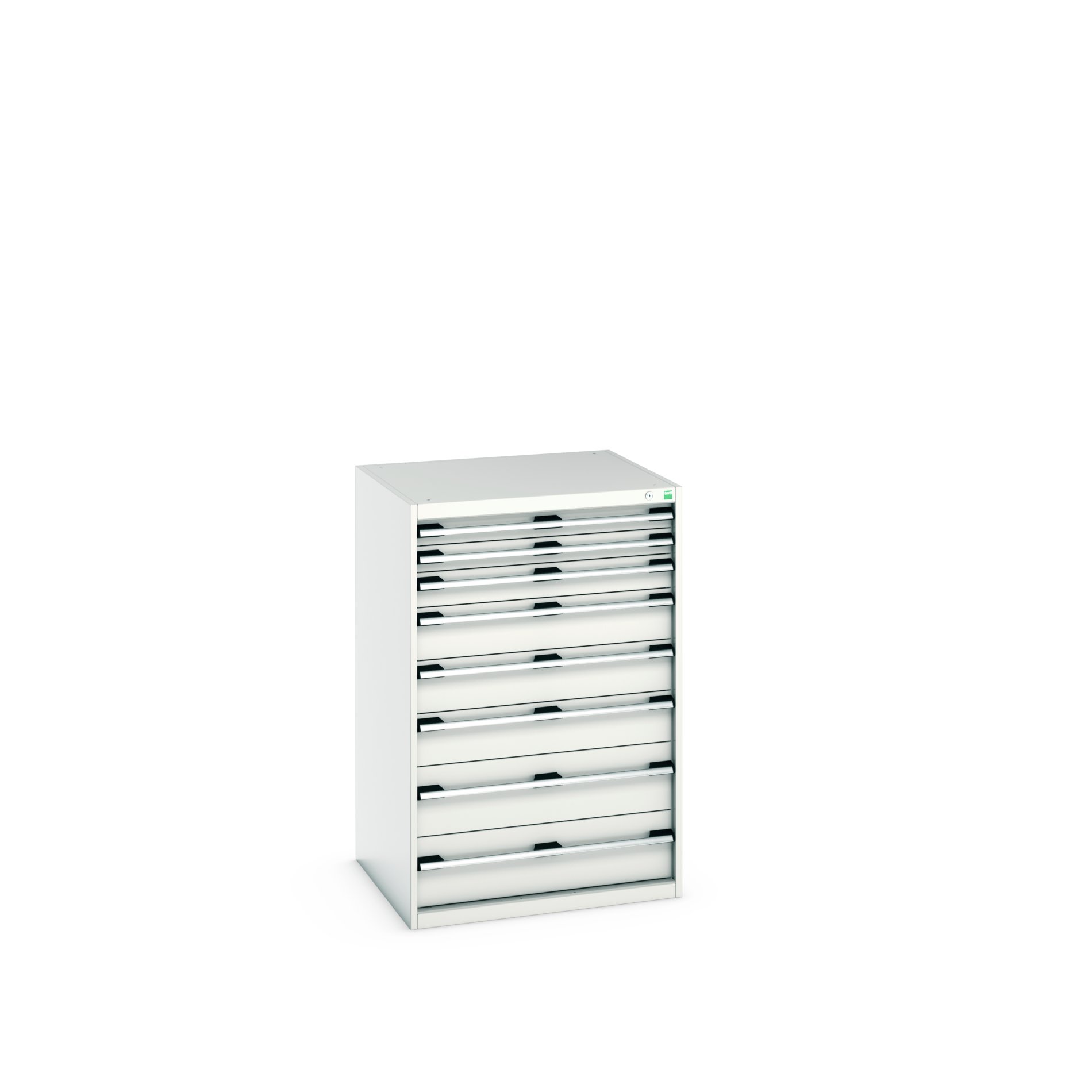 Bott Cabinet 8, Steel, 1200 mm x 750mm x 800 mm, Light Grey