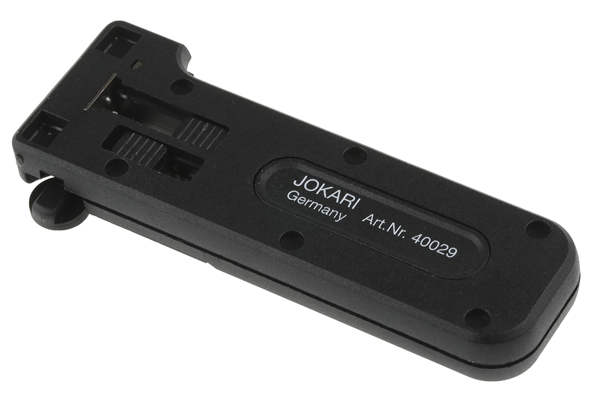 40029 Jokari ESD-PLUS Series Ethernet Insulated Wire Stripper, 0.3 to 1 mm, 1 mm Overall