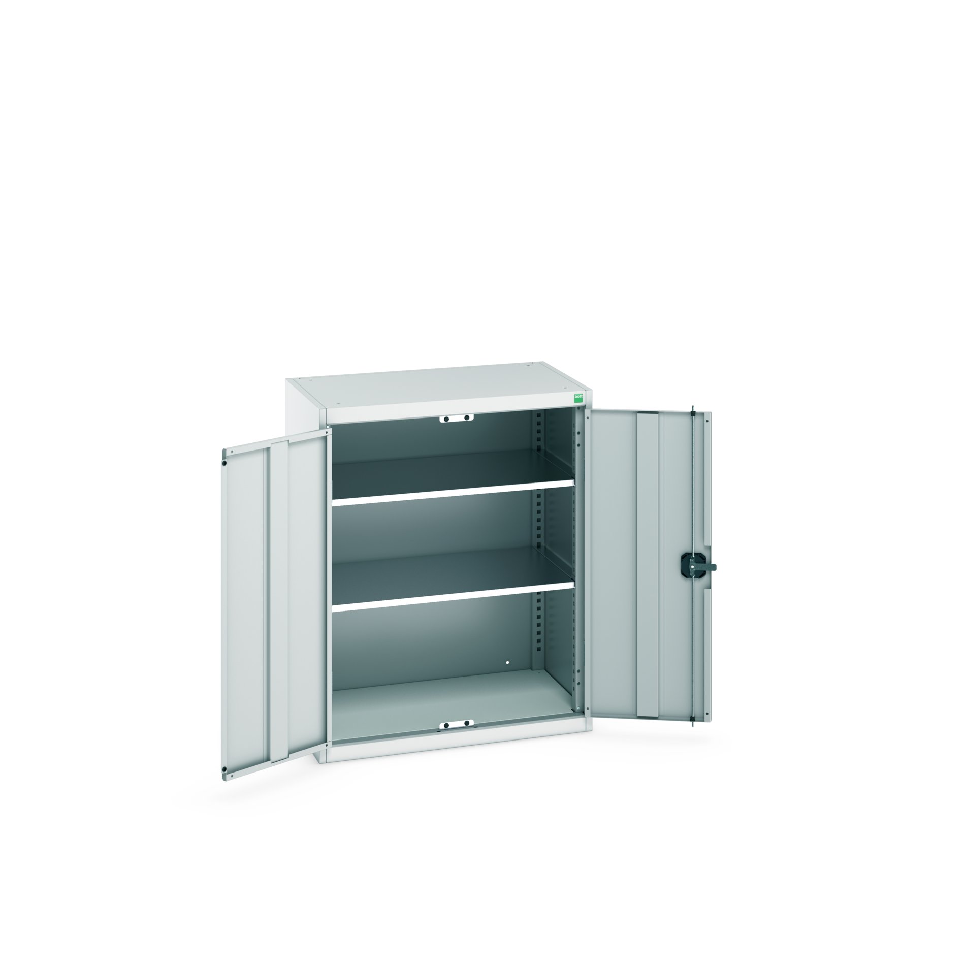 Bott 2 Door Sheet Steel Floor Standing Cupboard 1000 mm 80mm, 525 mm