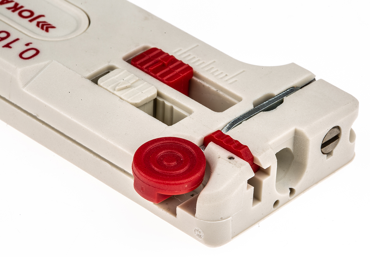 40035 Jokari PWS-PLUS Series Ethernet Insulated Wire Stripper, 0.16 mm, 0.12 mm Overall