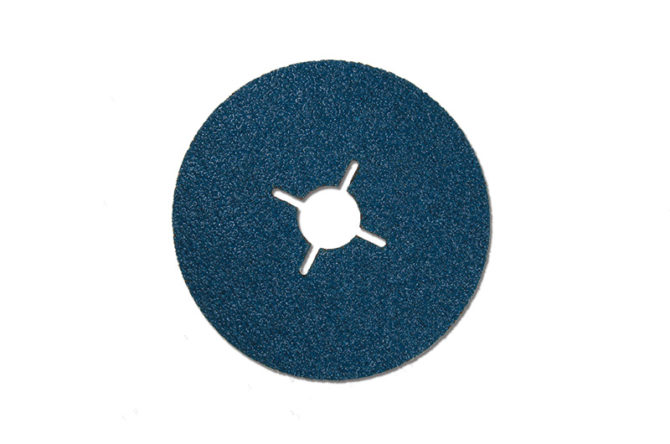 PREMINES ZIRCOFIBRE Zirconium Carbide, 125 mm Resin, Fine Grade, 25 Grit 25 Per Pack