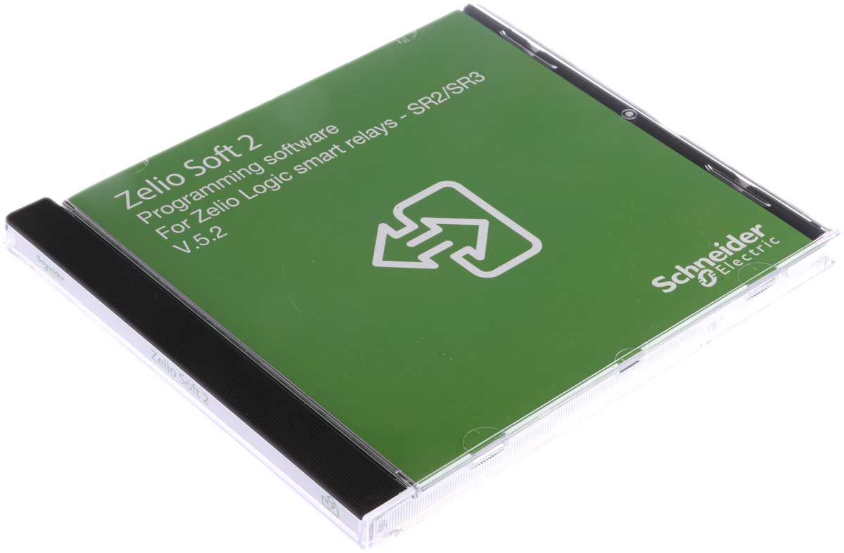 Schneider Electric Zelio Logic 2 Series PLC CPU for Use with Zelio 2, Relay Output, 8 (Up → 8 Digital, Up