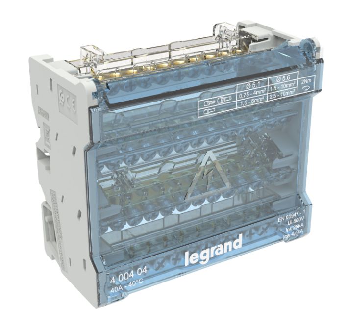 Legrand 12-Contact Female Interface Module, Screw Connector
