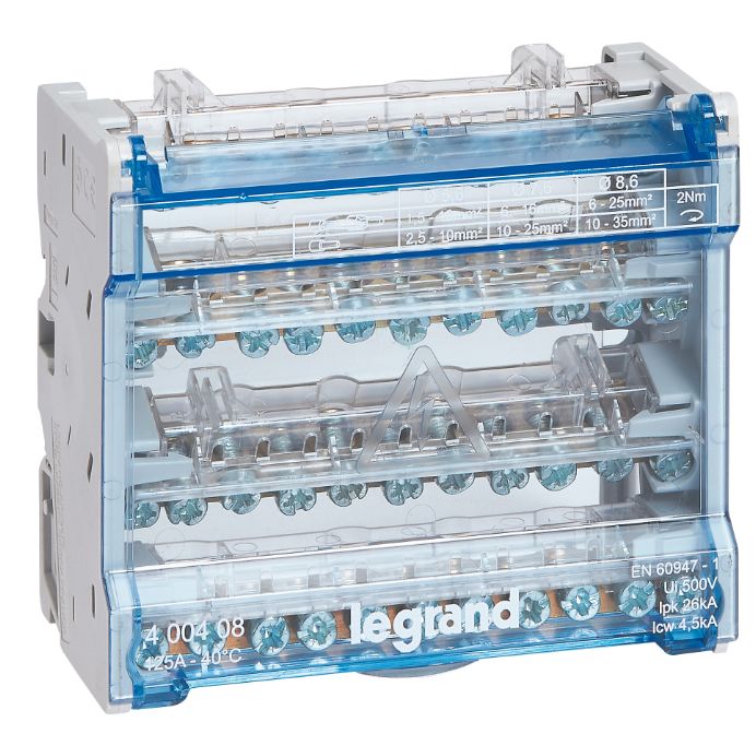Legrand 10-Contact Female Interface Module, Screw Connector