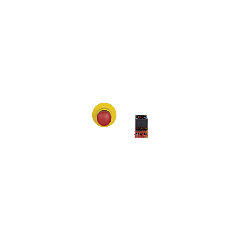 Pilz 400 Series Emergency Stop Push Button, 55 mm Cutout, DPST