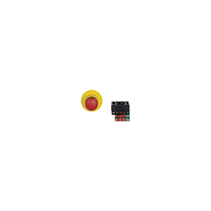Pilz 400 Series Emergency Stop Push Button, 55 mm Cutout