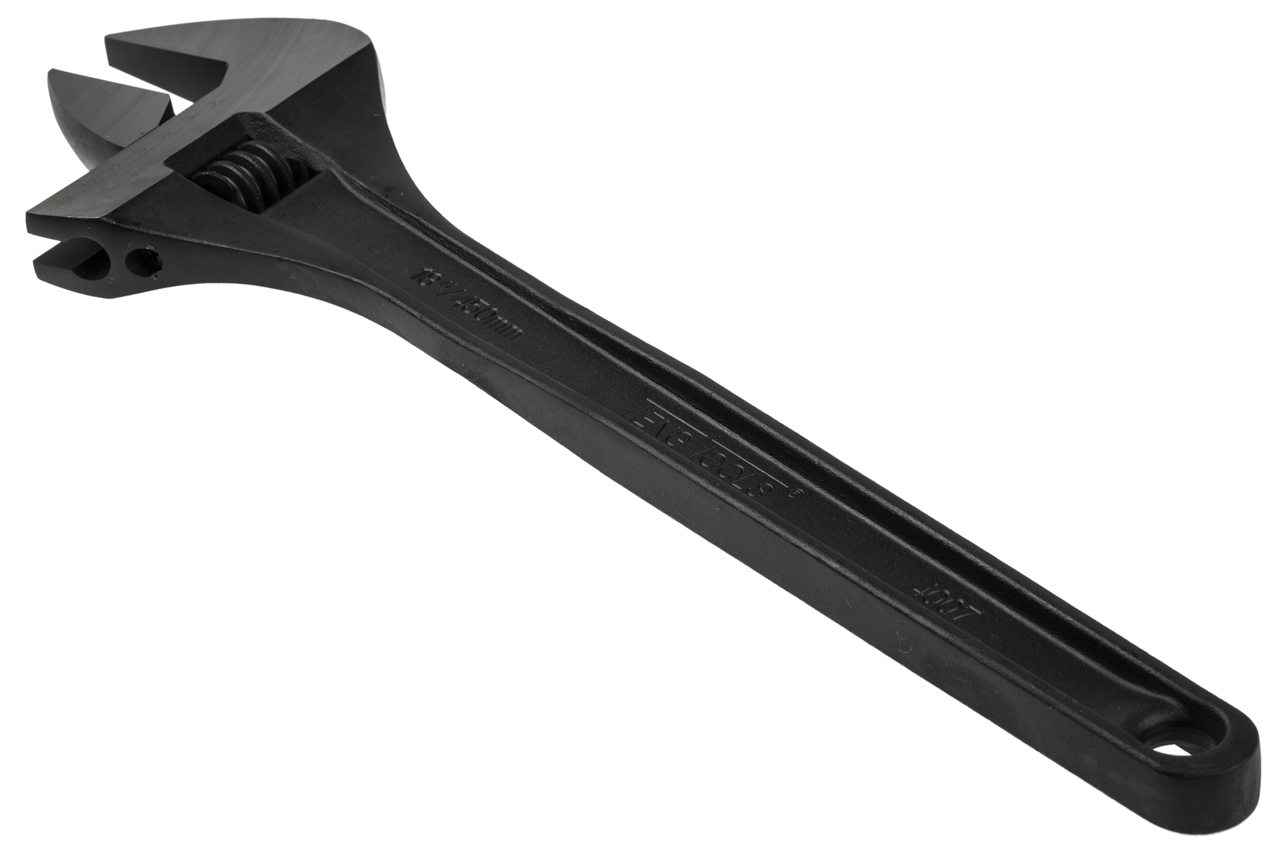 Teng Tools Adjustable, 450mm Overall, 60 mm Jaw Capacity, Metal Handle