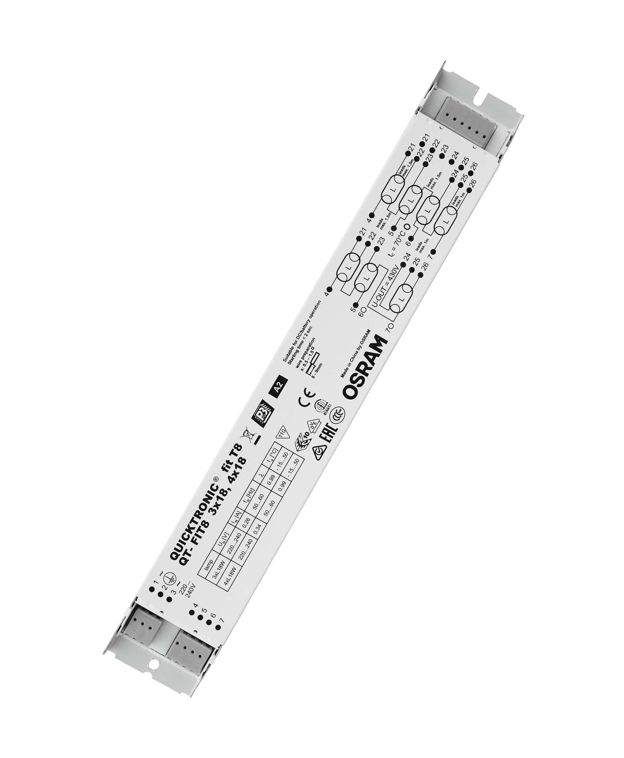 LEDVANCE Lighting Ballast, 240V dc