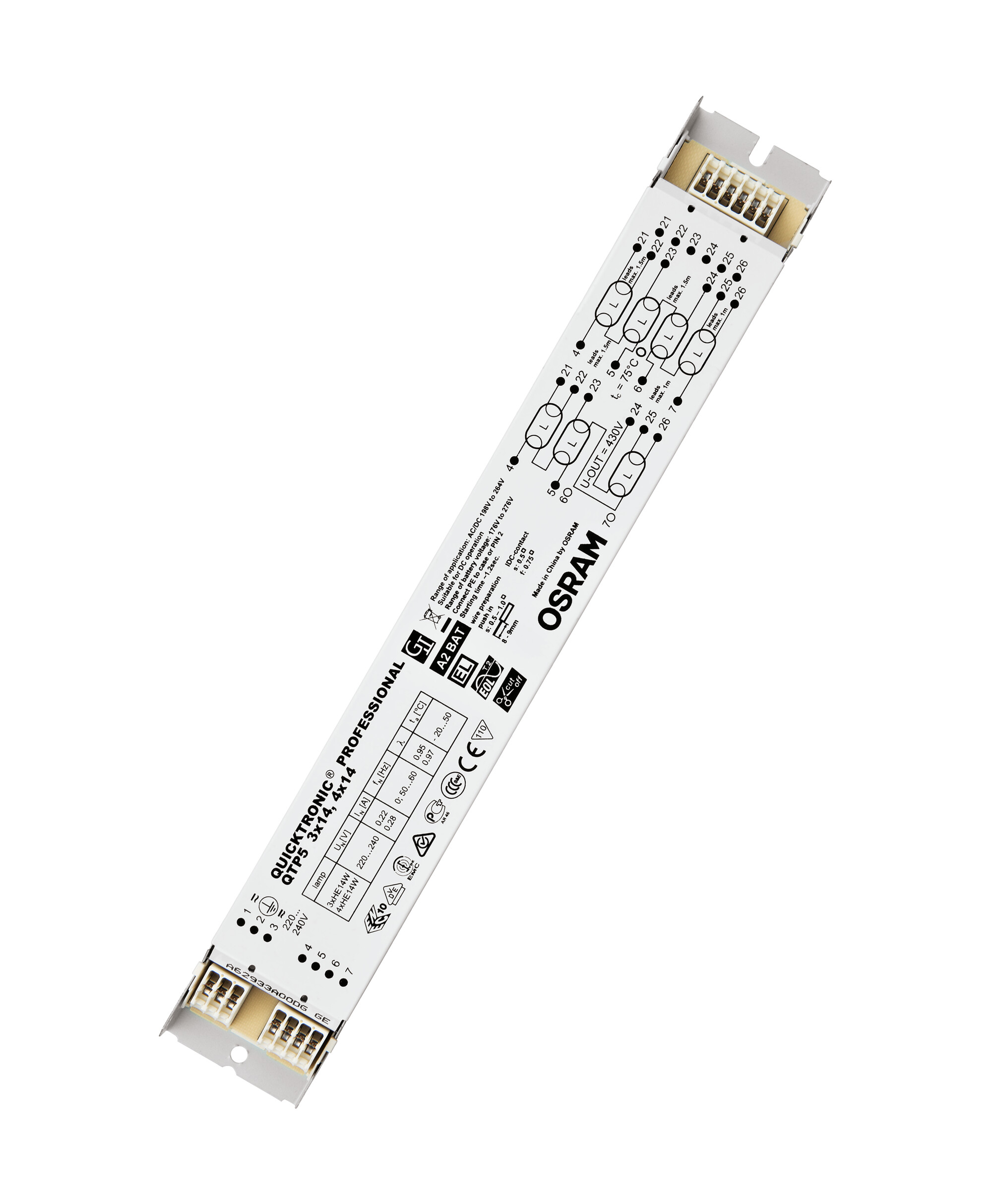 LEDVANCE 62.00 W LED Strip Lighting Ballast, 240V