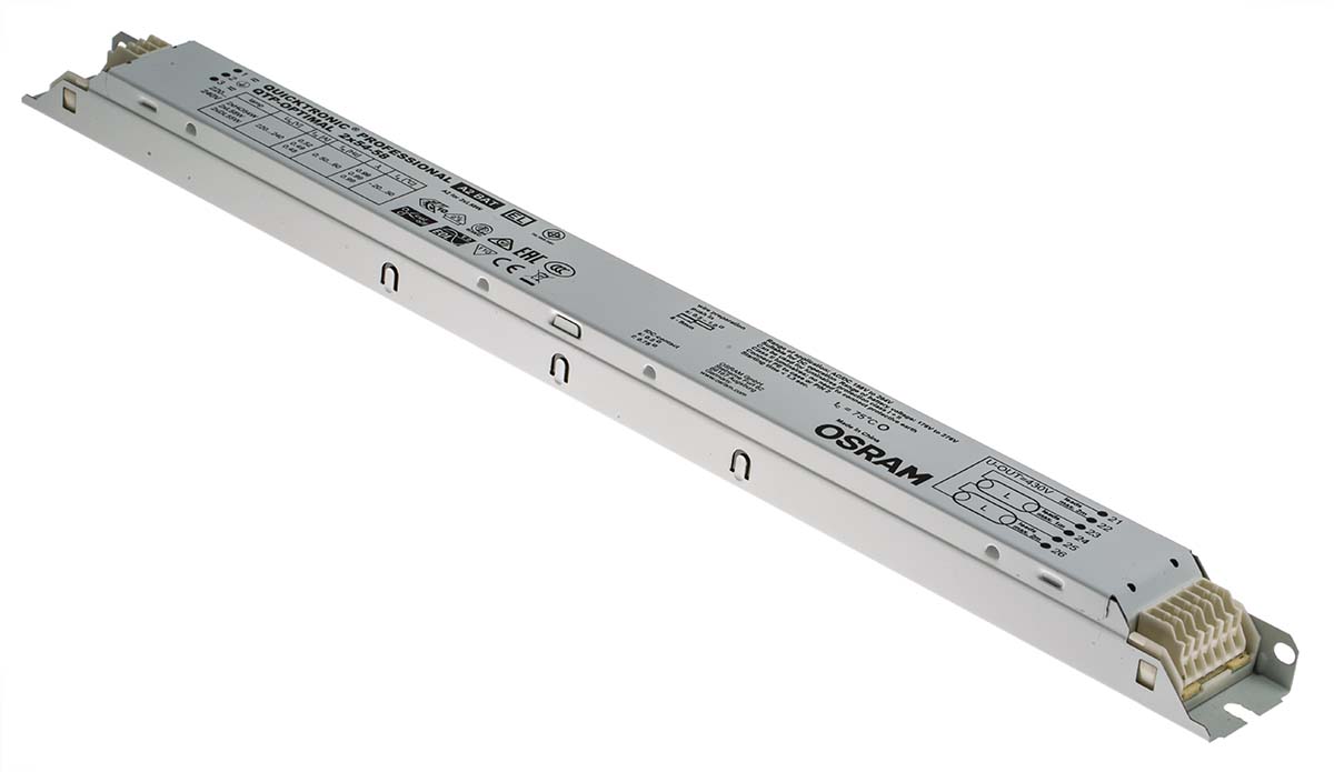 Osram 54 W Electronic Fluorescent Lighting Ballast, 220V, 240 V