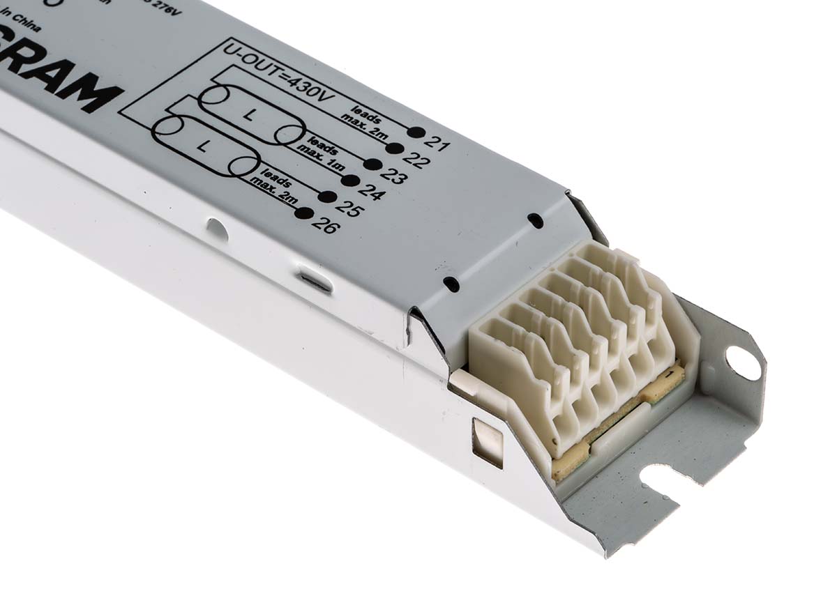 4008321880253 Osram 54 W Electronic Fluorescent Lighting Ballast, 220V, 240 V