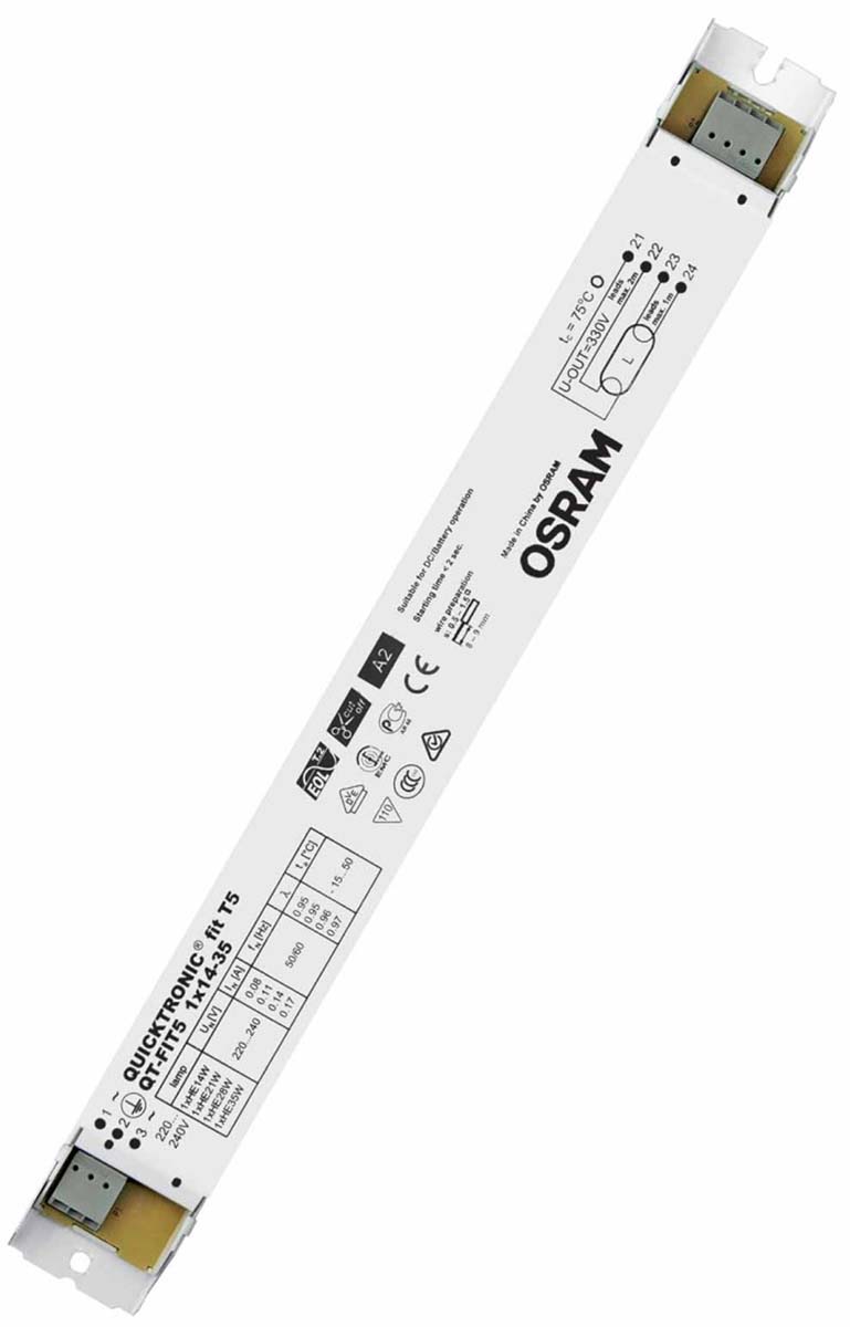 Osram 35 W Electronic Fluorescent Lighting Ballast, 220V, 240 V