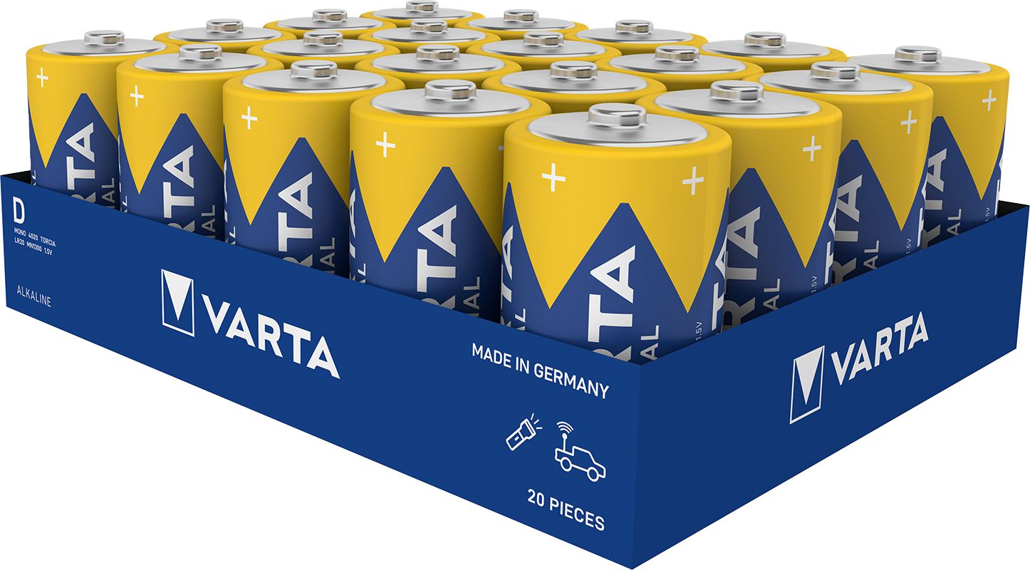 Varta Varta Industrial Pro 1.5 V Alkaline D Battery