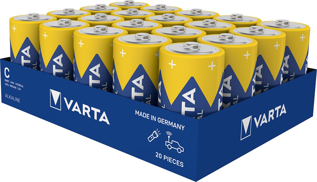 Varta Varta Industrial Pro 1.5 V Alkaline C Battery, 7.8 Ah