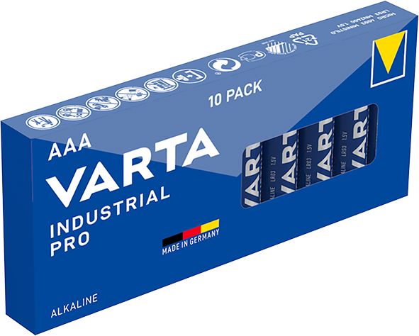 Varta Varta Industrial Pro Alkaline AAA Battery 1.5 V