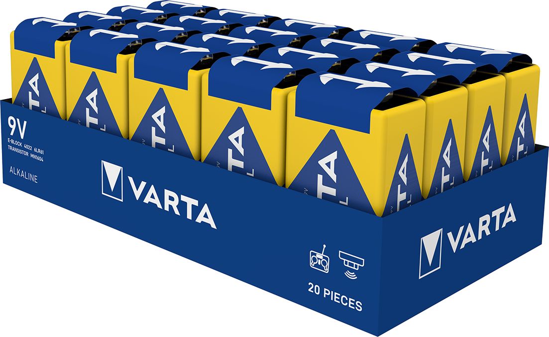 Varta Varta Industrial Pro Alkaline 9V Battery