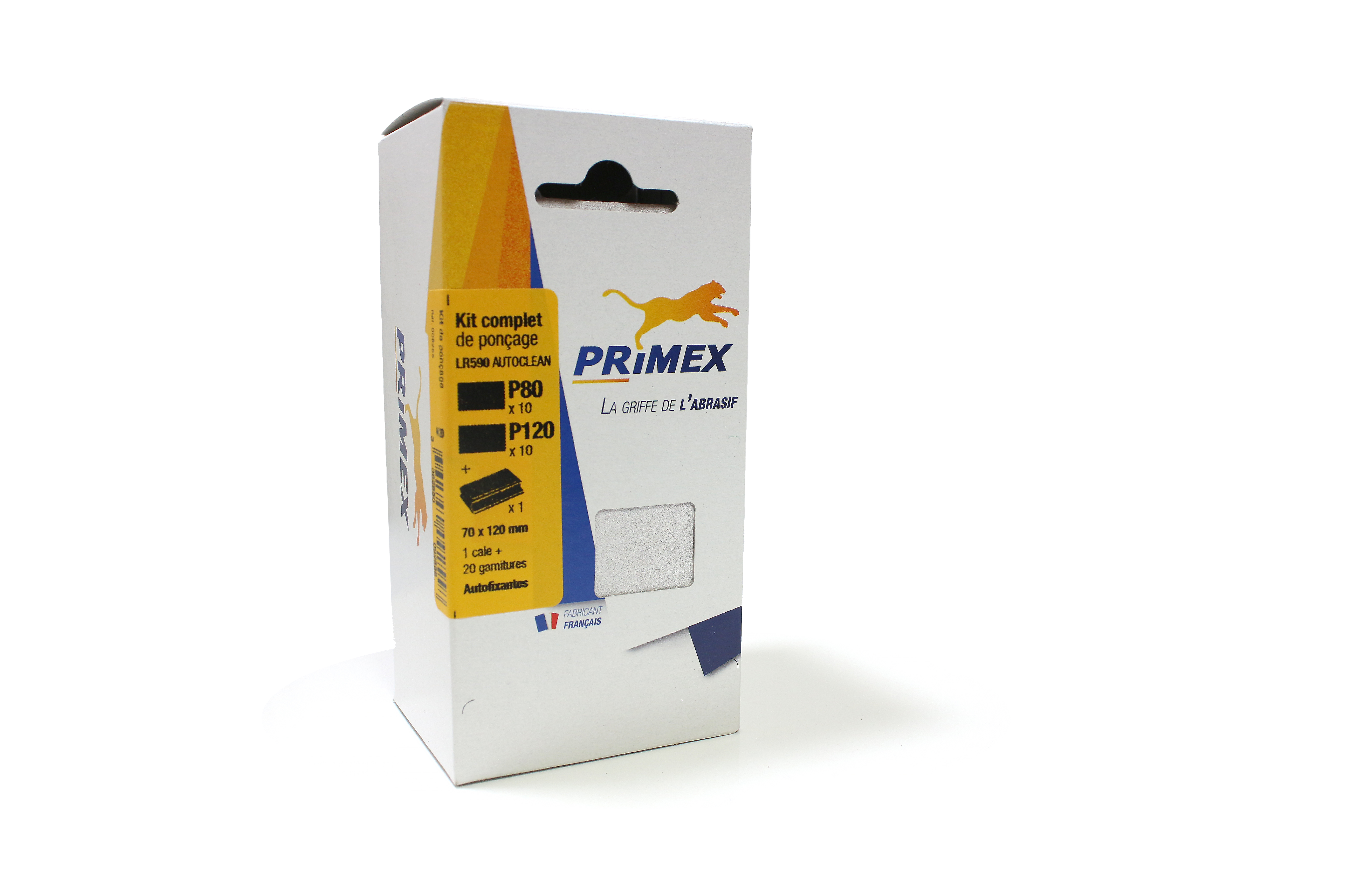 PREMINES , 123 mm 72mm, P120 Grit