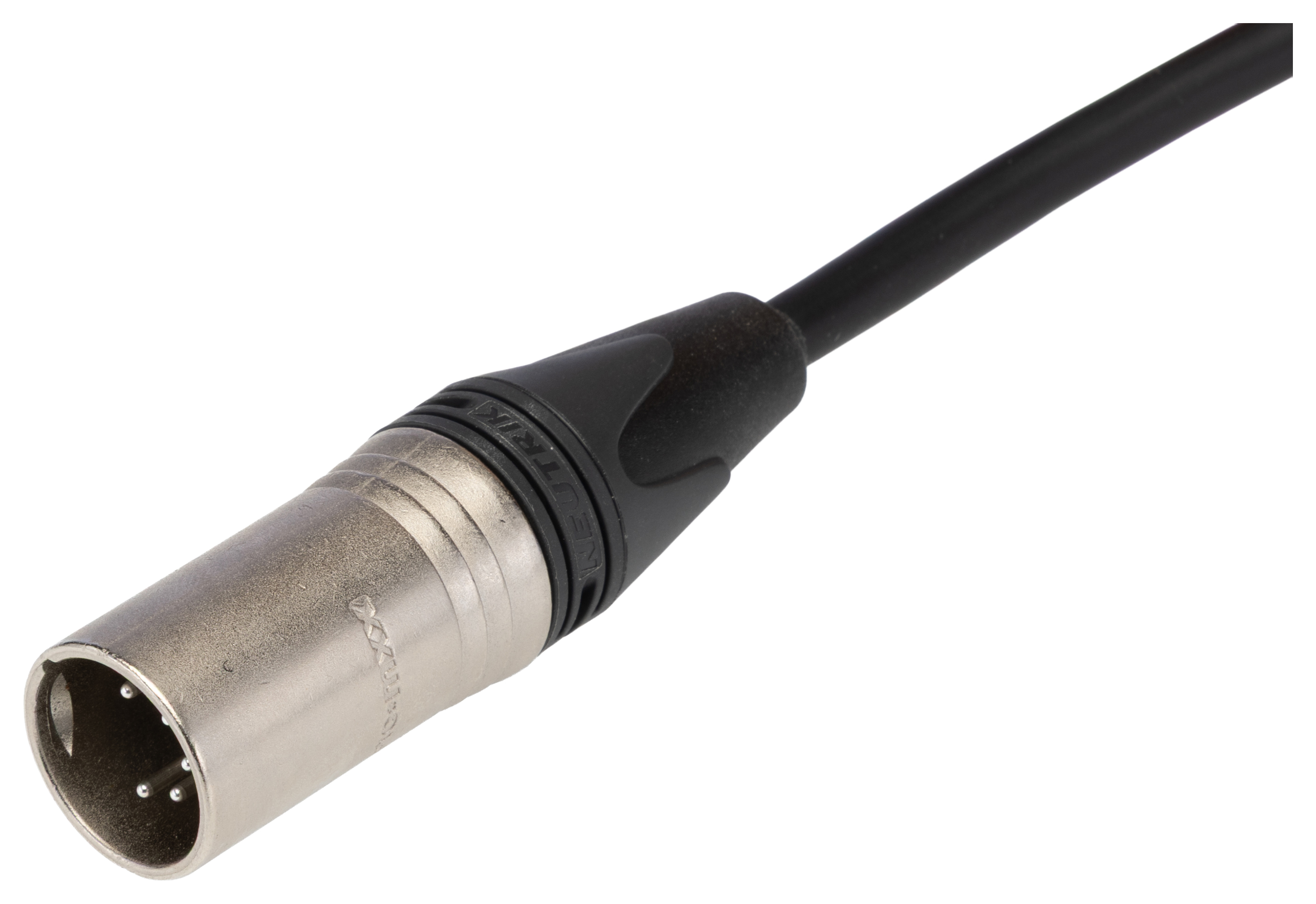 401-028-001 Van Damme Male XLR to Female XLR XLR Cable, Black, 5 m
