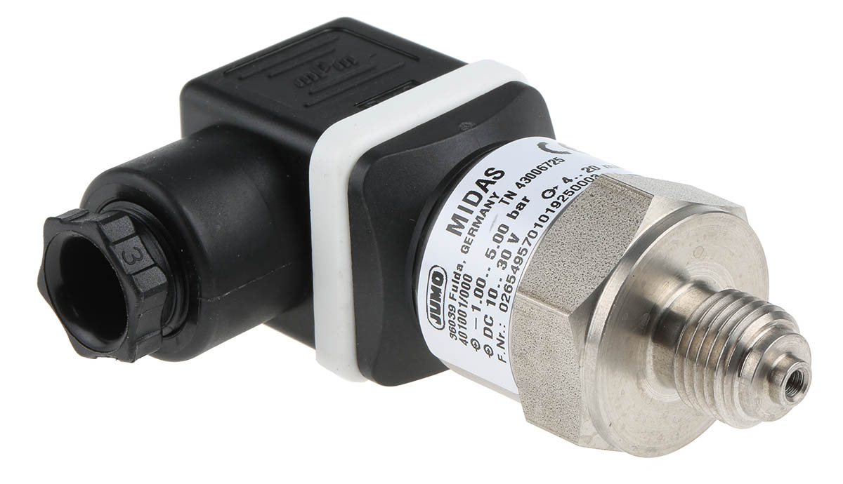 Jumo JUMO MIDAS Series Pressure Sensor -1 bar 5 bar