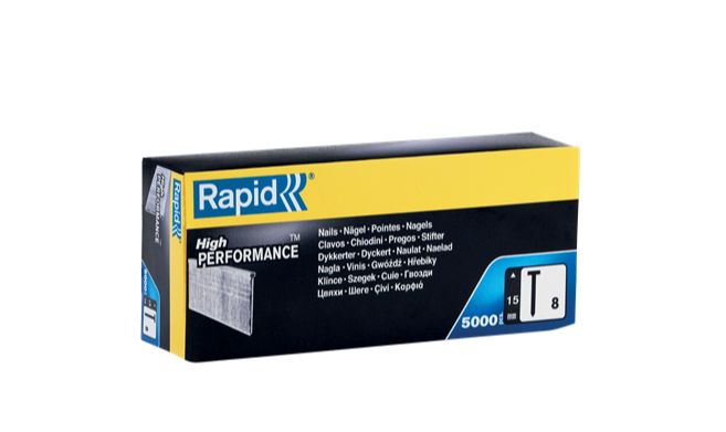 Rapid Agrafage Galvanised Stainless Steel Nail; 15 mm x 1.2 mm; 0.687 kg Bag