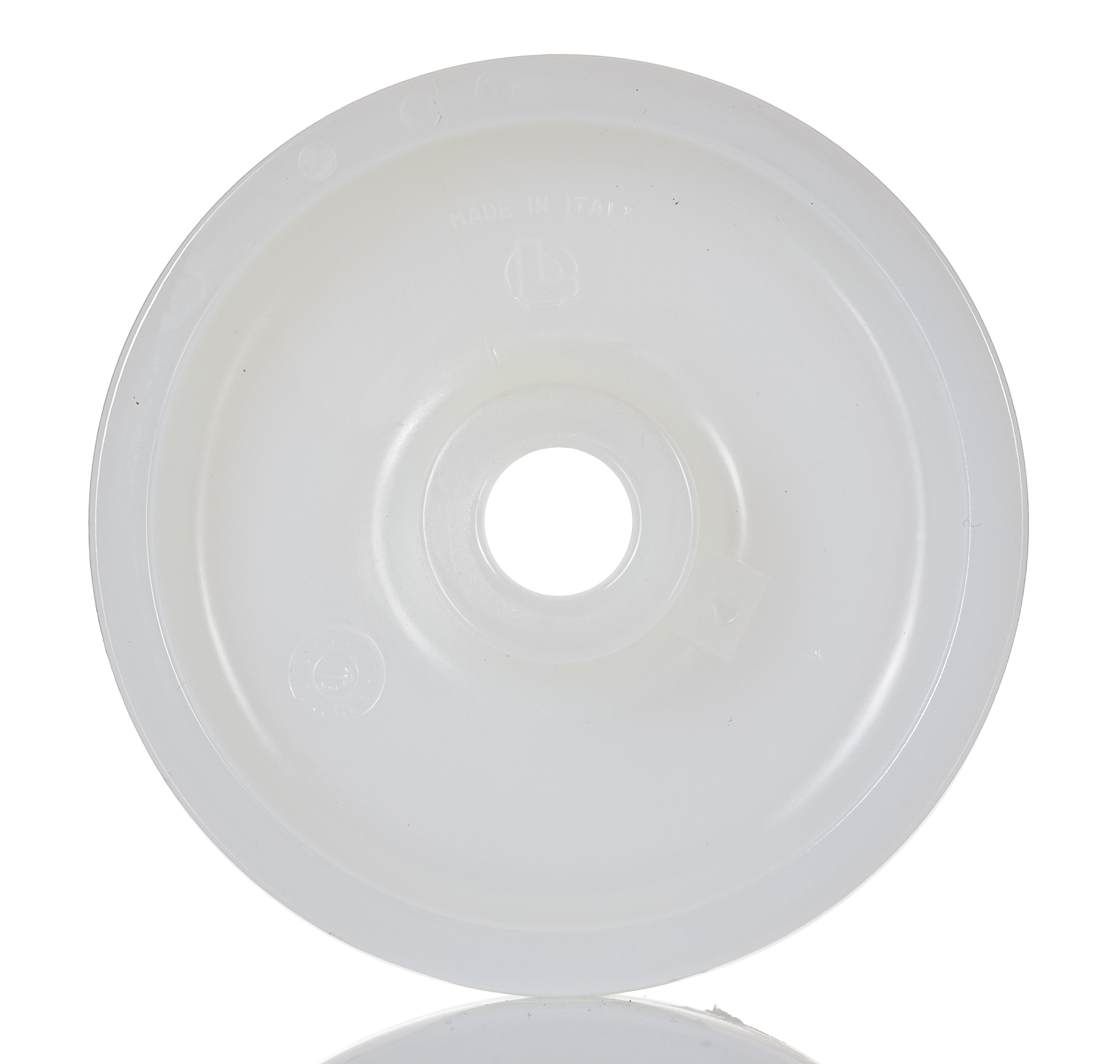 4022 LAG White Polyamide Trolley Wheel, 175 kg