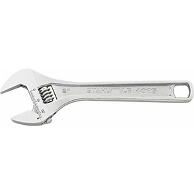 STAHLWILLE Adjustable Spanner, 115.00 mm Overall Straight Chrome Plated