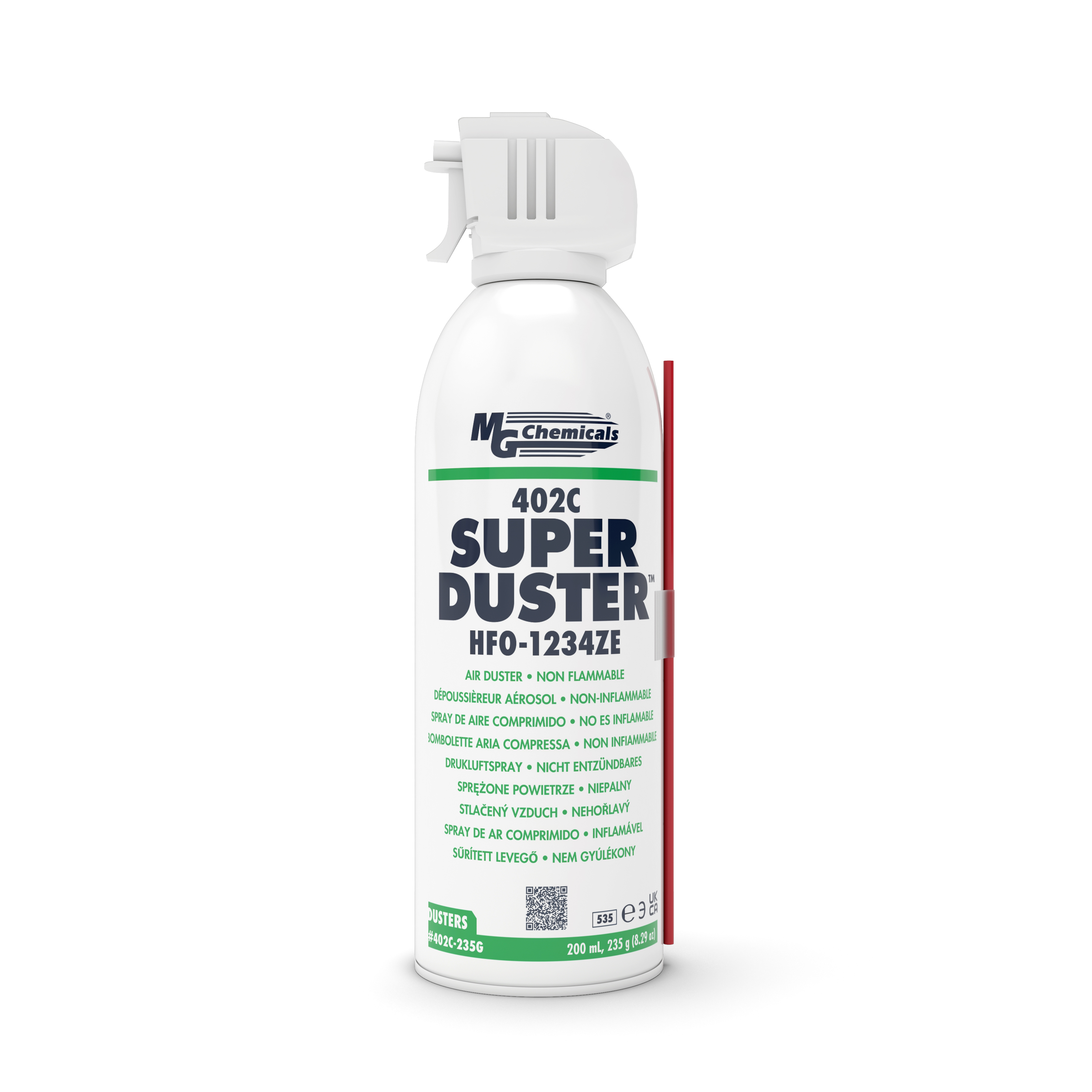 MG Chemicals 402C-235G Invertible Super Duster Air Duster, 235 g