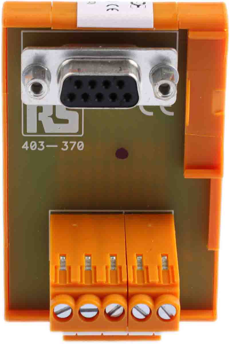 403-370 RS PRO 9-Contact Female Interface Module, D-Sub Connector, DIN Rail, 1A