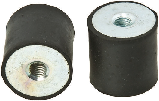 FIBET Fibet M8 Anti-Vibration Mount, Female to Female Bobbin with 150 daN Compression Load