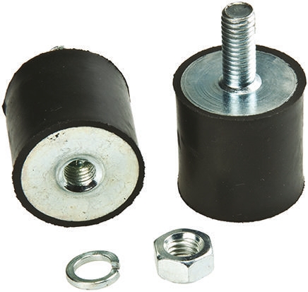 FIBET Fibet VD Mounts Circular M10 Anti-Vibration Mount, Male to Female Bobbin with 70 kg Compression Load