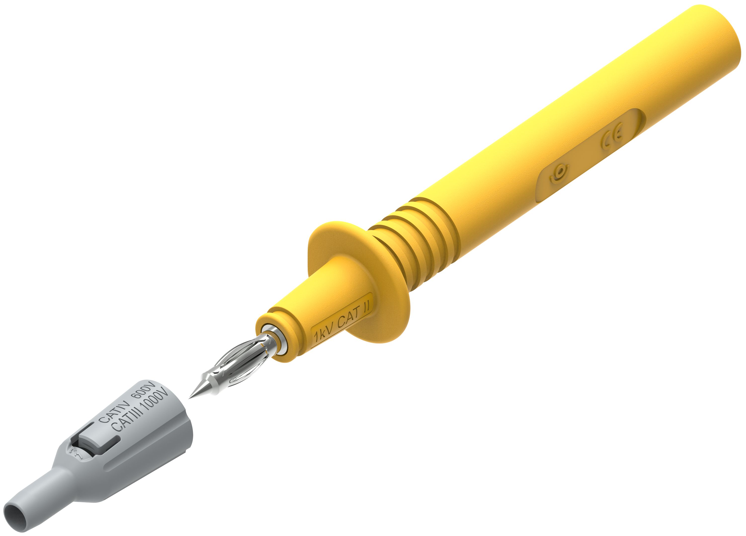 Electro PJP Narrow Test Probe, 4 mm Tip, 1kV, 4 mm Socket, 36A