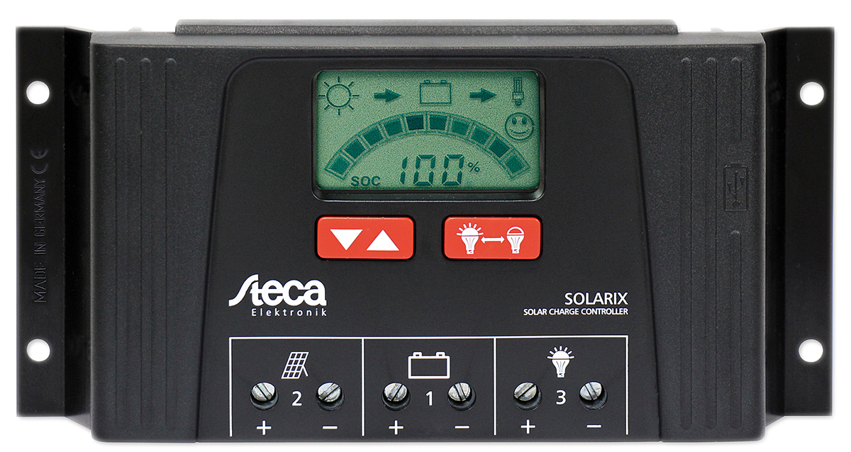 Steca 24 V Solar Charge Controller 25 A