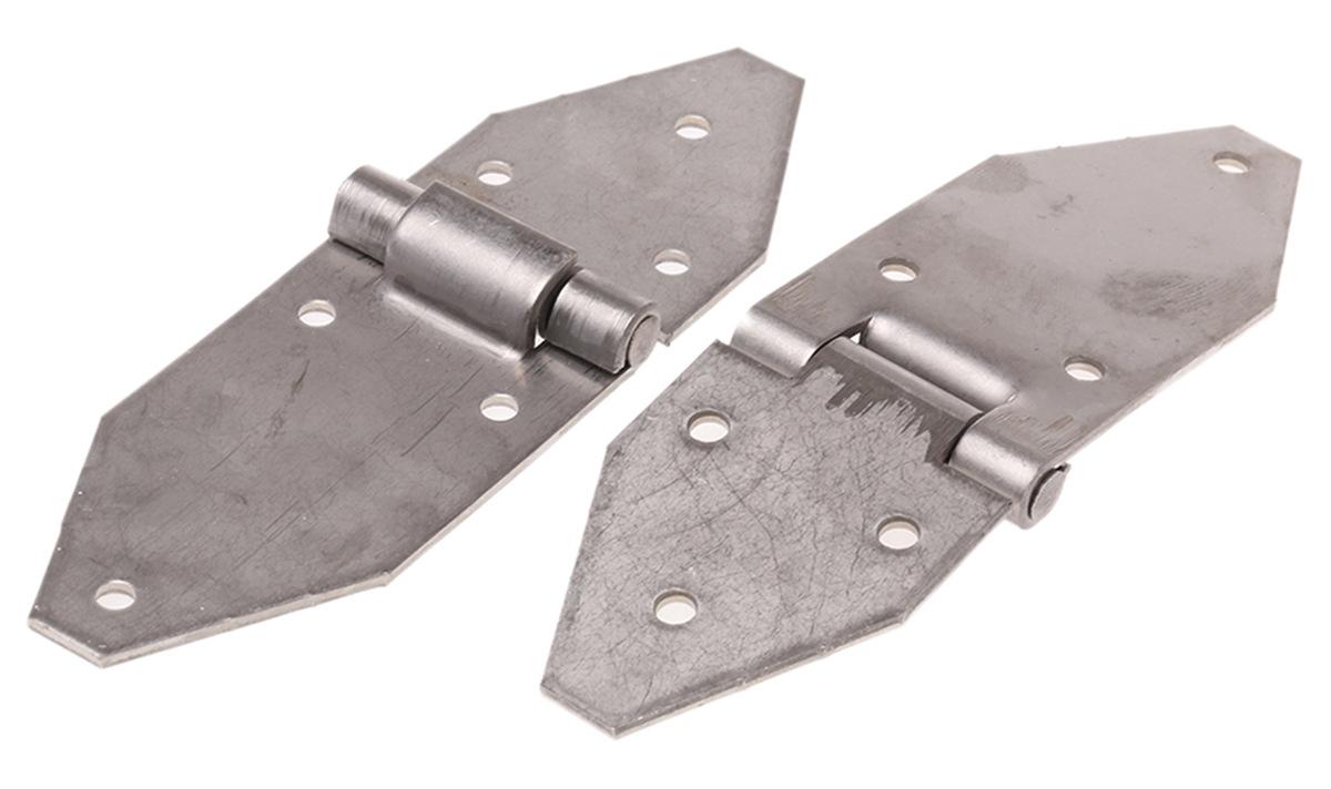 Savigny Stainless Steel Strap with a Fixed Pin, 40 mm x 130 mm x 2 mm