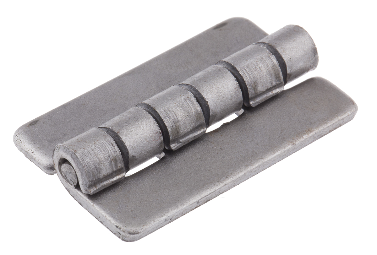Savigny Steel Butt with a Fixed Pin, Screw Fixing, 40 mm x 24 mm x 2 mm