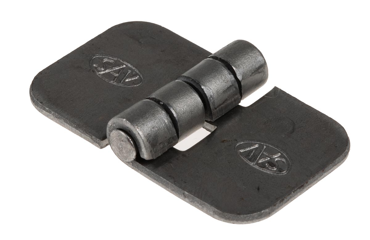 Savigny Steel Butt with a Fixed Pin, Screw Fixing, 20 mm x 34 mm x 1.5 mm
