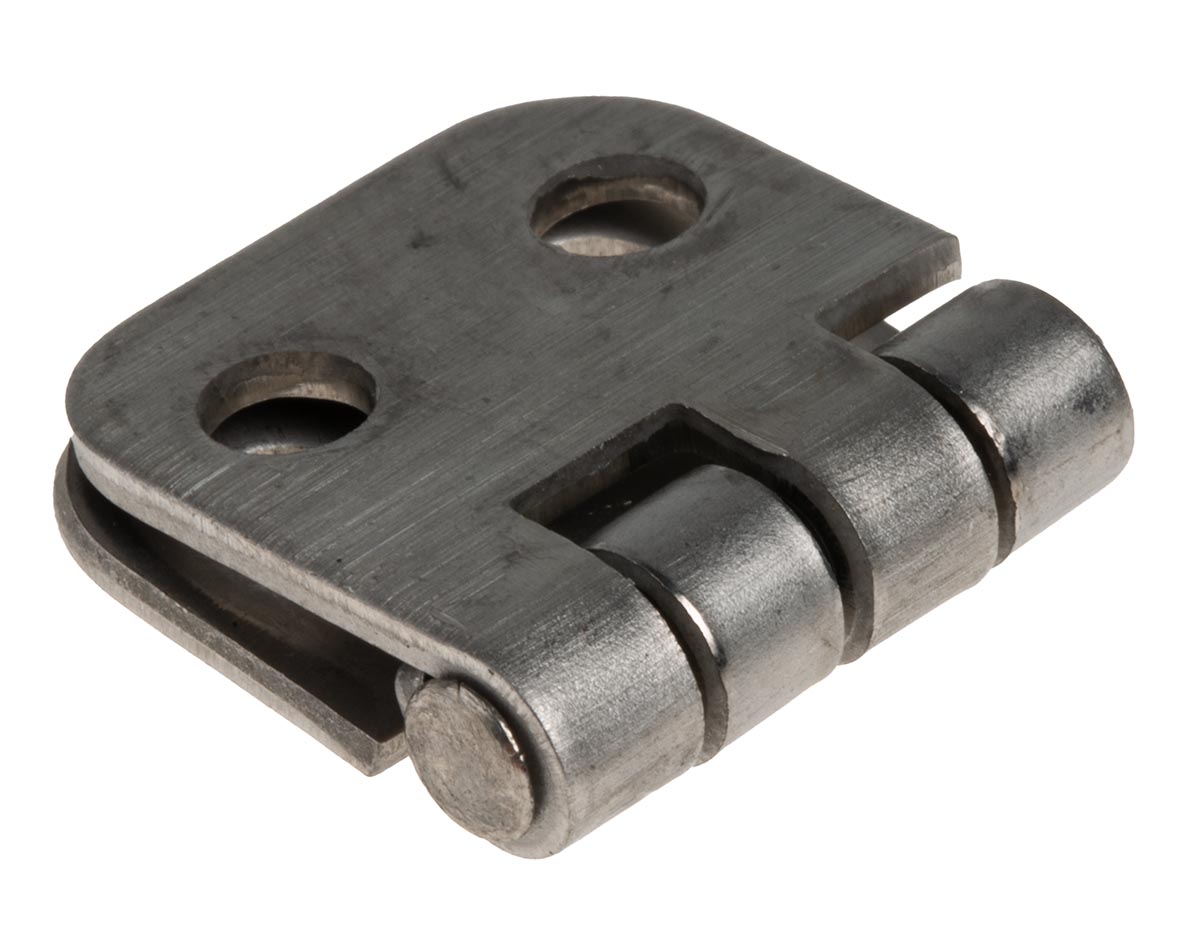 40447-ib Savigny Natural Stainless Steel Butt with a Fixed Pin, Screw Fixing, 20 mm x 34 mm x 1.5 mm