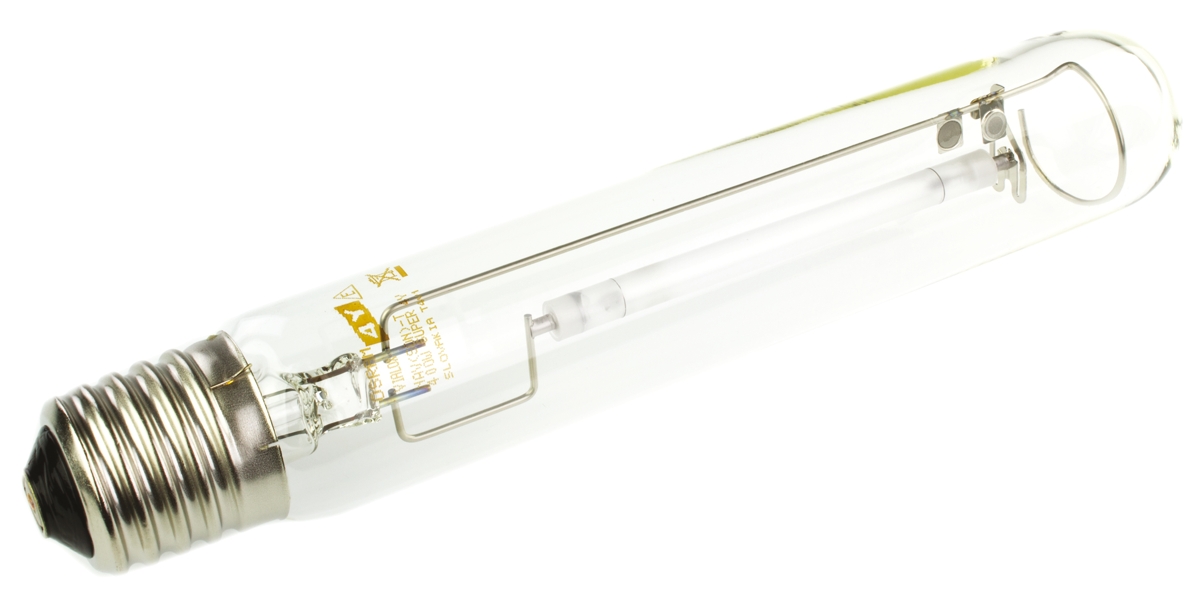 Osram Clear Tubular Sodium Lamp, Ges/E40, 2000k, 46 mm