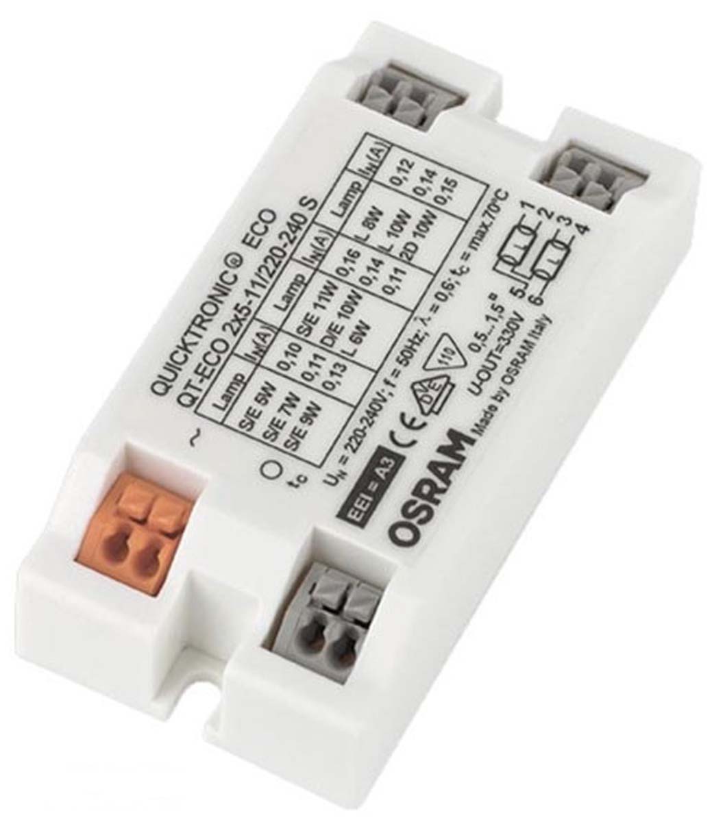 Osram 21 W Electronic Compact Fluorescent Lighting Ballast, 220V, 240 V