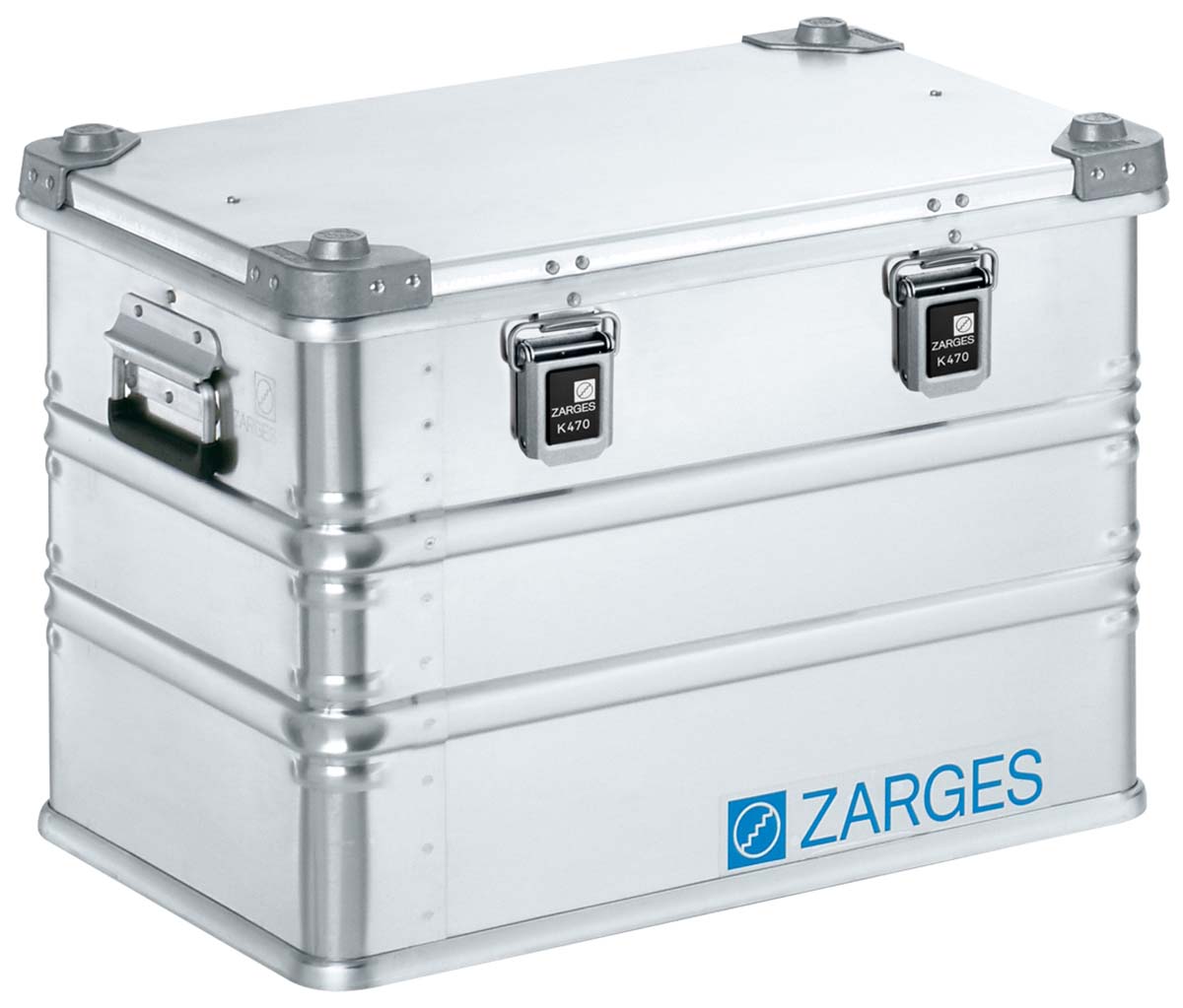 Zarges K 470 Metal Waterproof Watertight Transit Case, 600 mm 400 mm 410 mm