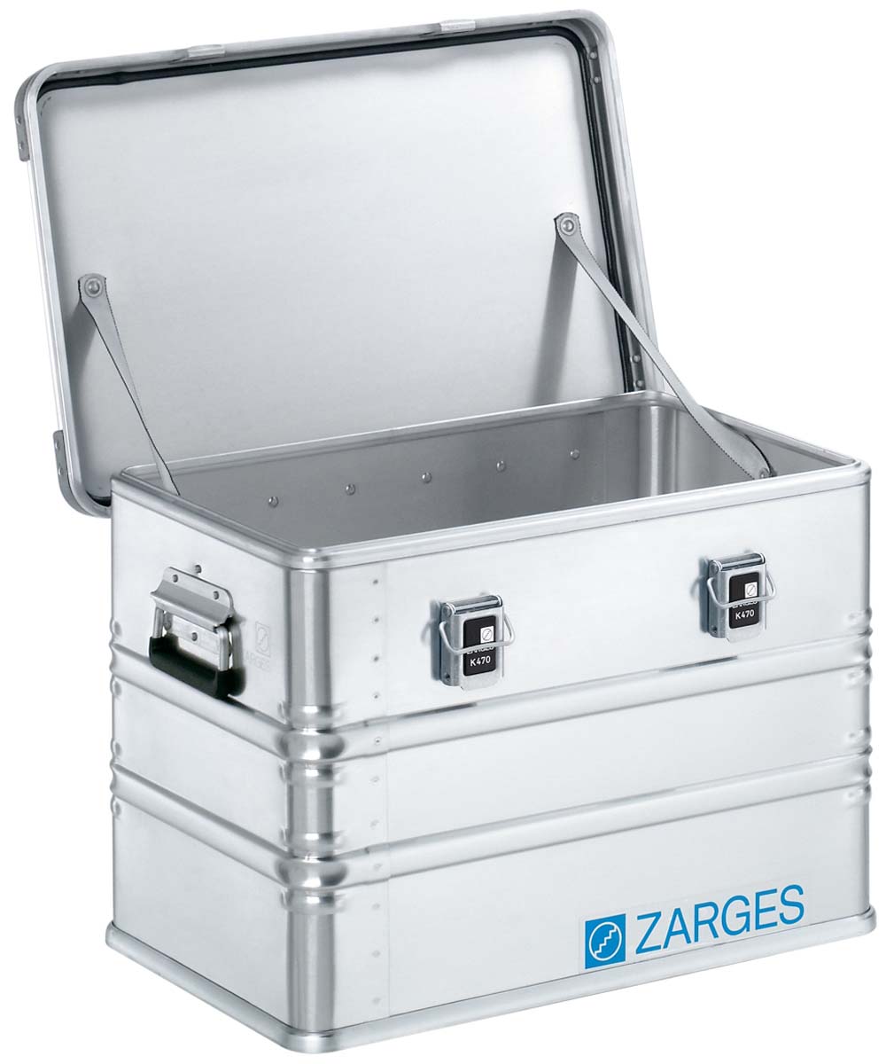 40564 Zarges K 470 Metal Waterproof Watertight Transit Case, 600 mm 400 mm 410 mm