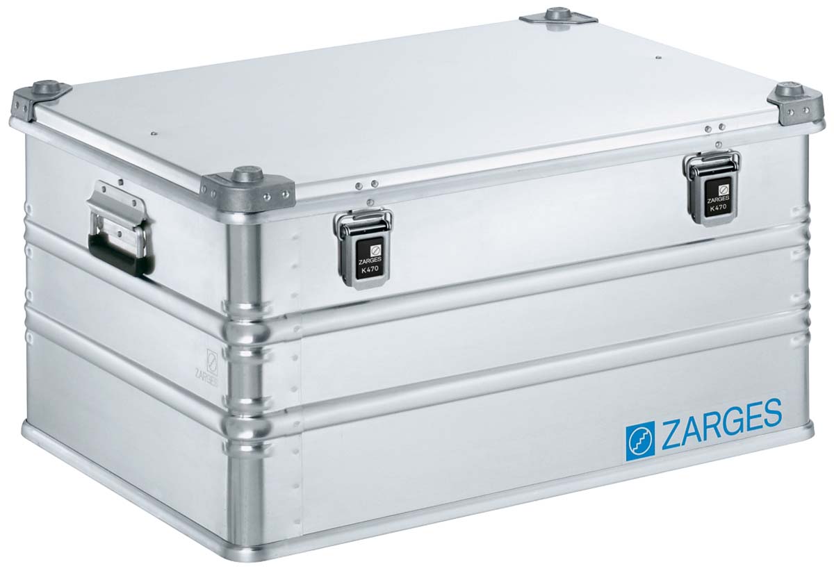 Zarges K 470 Metal Waterproof Watertight Transit Case, 800 mm 600 mm 410 mm