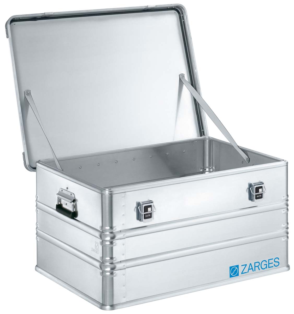 40565 Zarges K 470 Metal Waterproof Watertight Transit Case, 800 mm 600 mm 410 mm