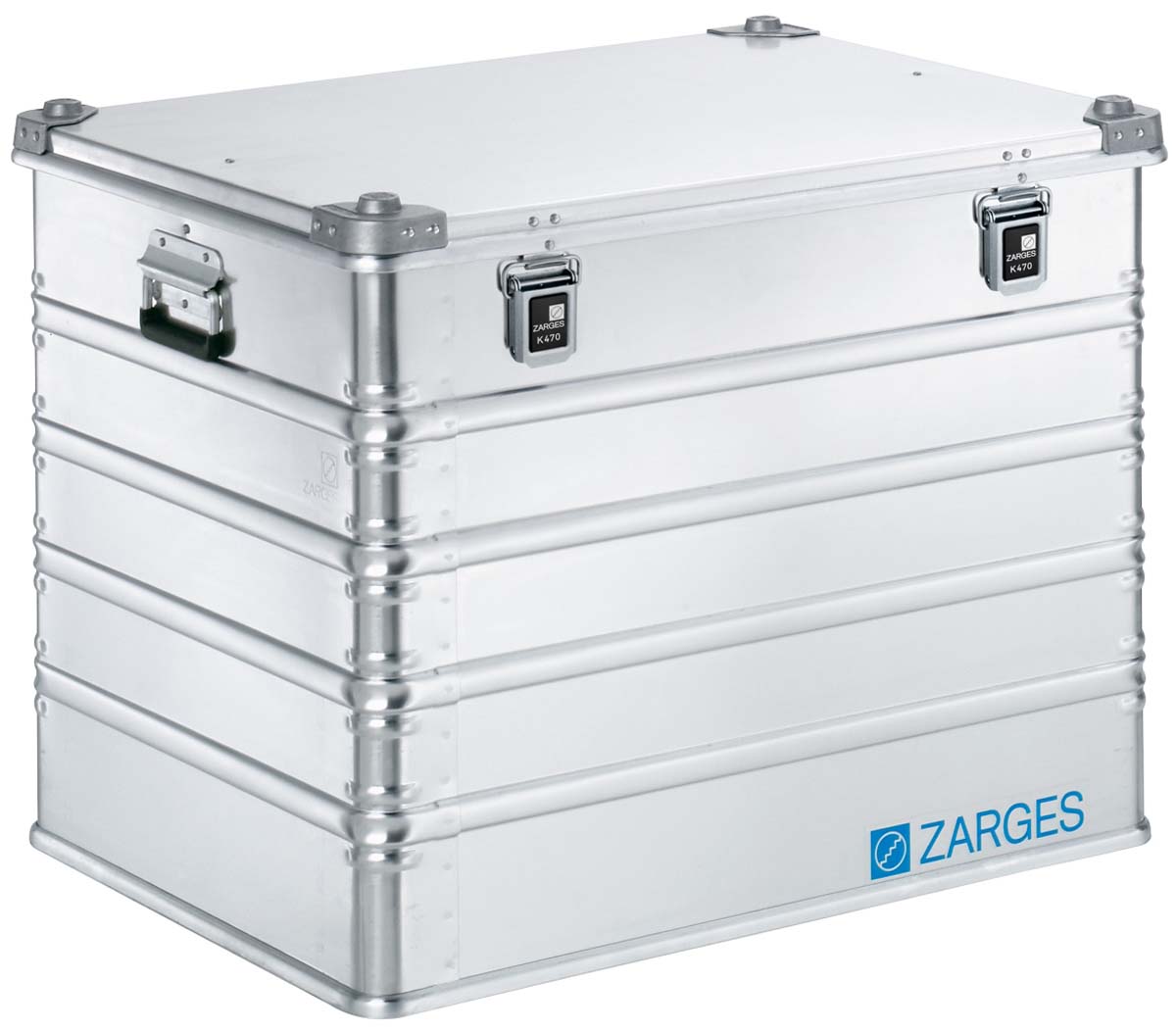 Zarges K 470 Metal Waterproof Watertight Transit Case, 600 mm 800 mm 610 mm
