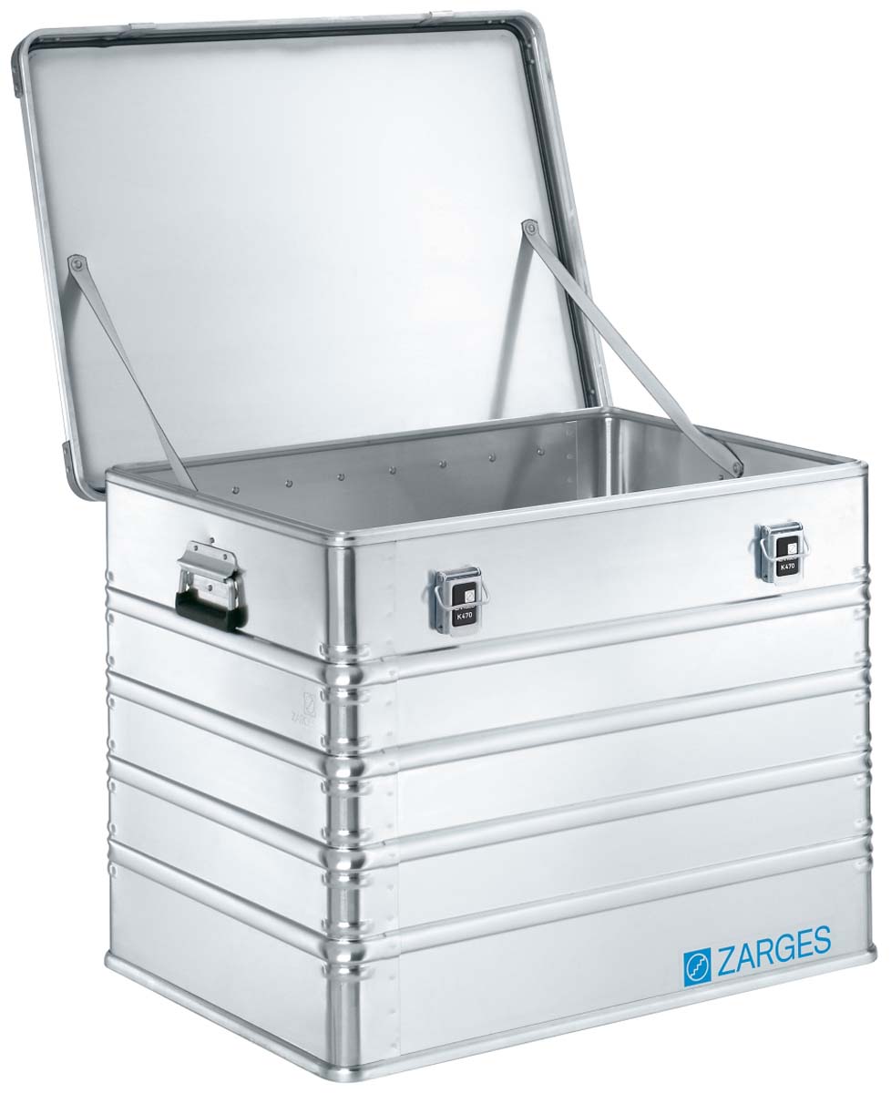 40566 Zarges K 470 Metal Waterproof Watertight Transit Case, 600 mm 800 mm 610 mm
