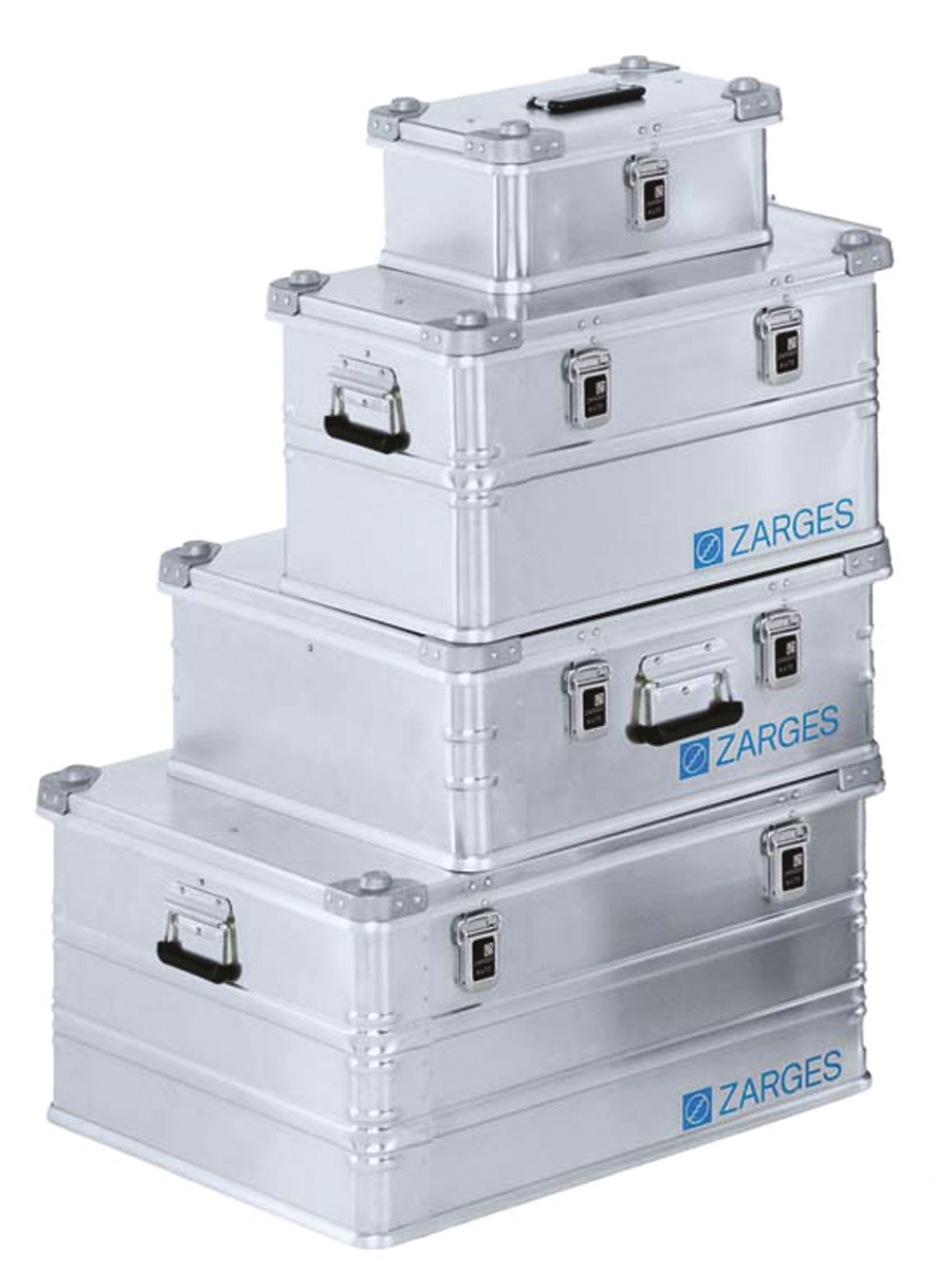 40567 Zarges K 470 Metal Waterproof Watertight Transit Case, 500 mm 1 m 410 mm