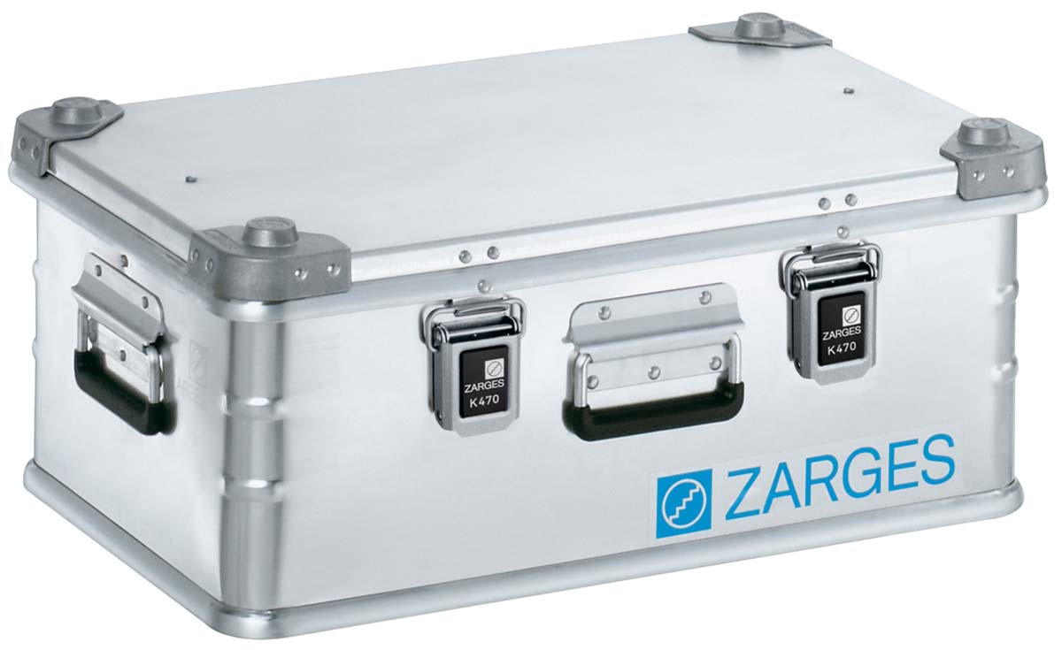 Zarges K 470 Metal Waterproof Watertight Transit Case, 600 mm 400 mm 250 mm